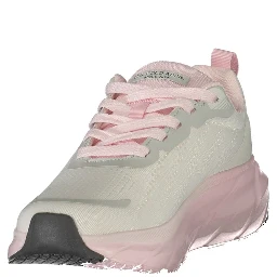 White Polyurethane Women's Sneaker