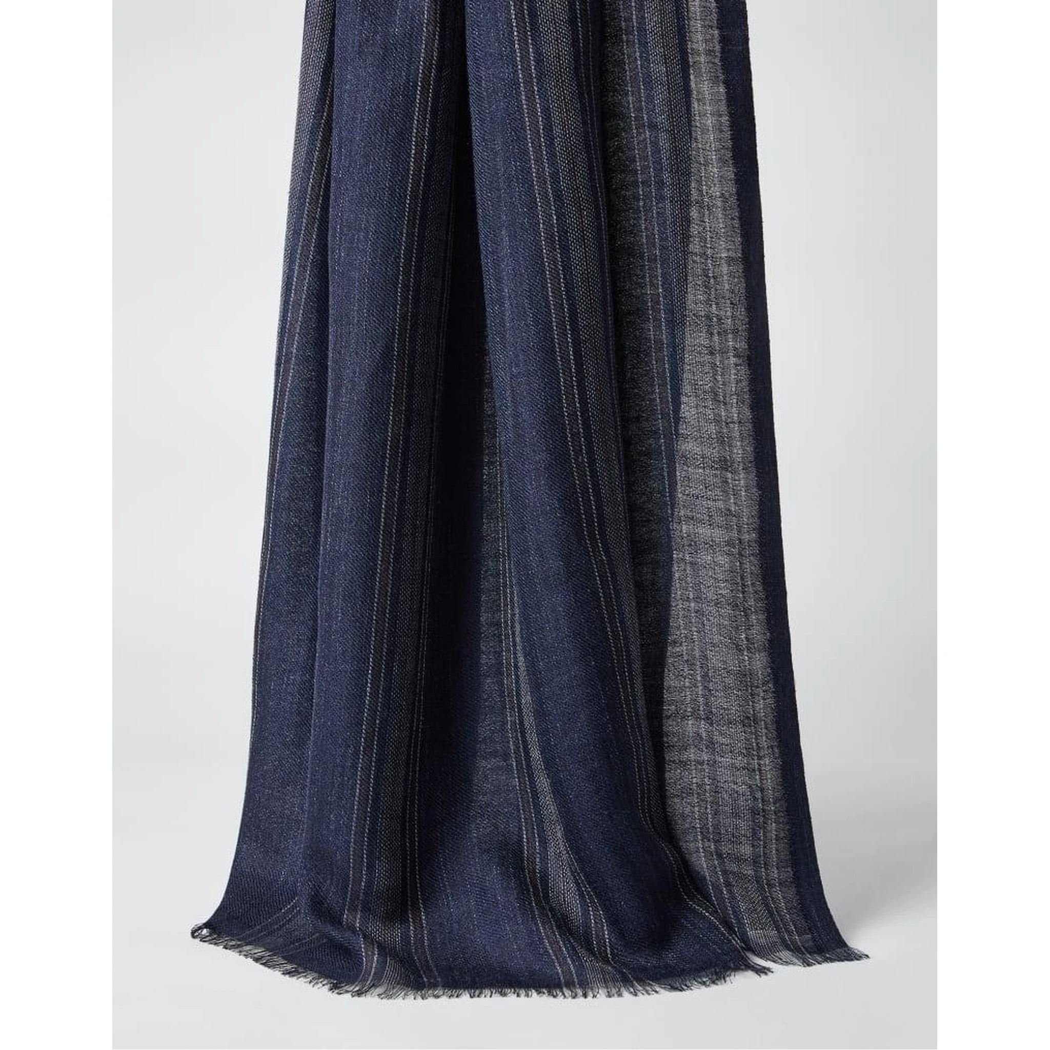 Blue Silk Scarf