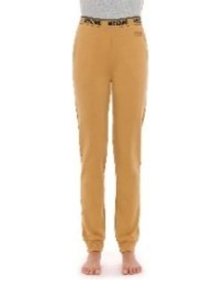 Black Cotton Casual Pants