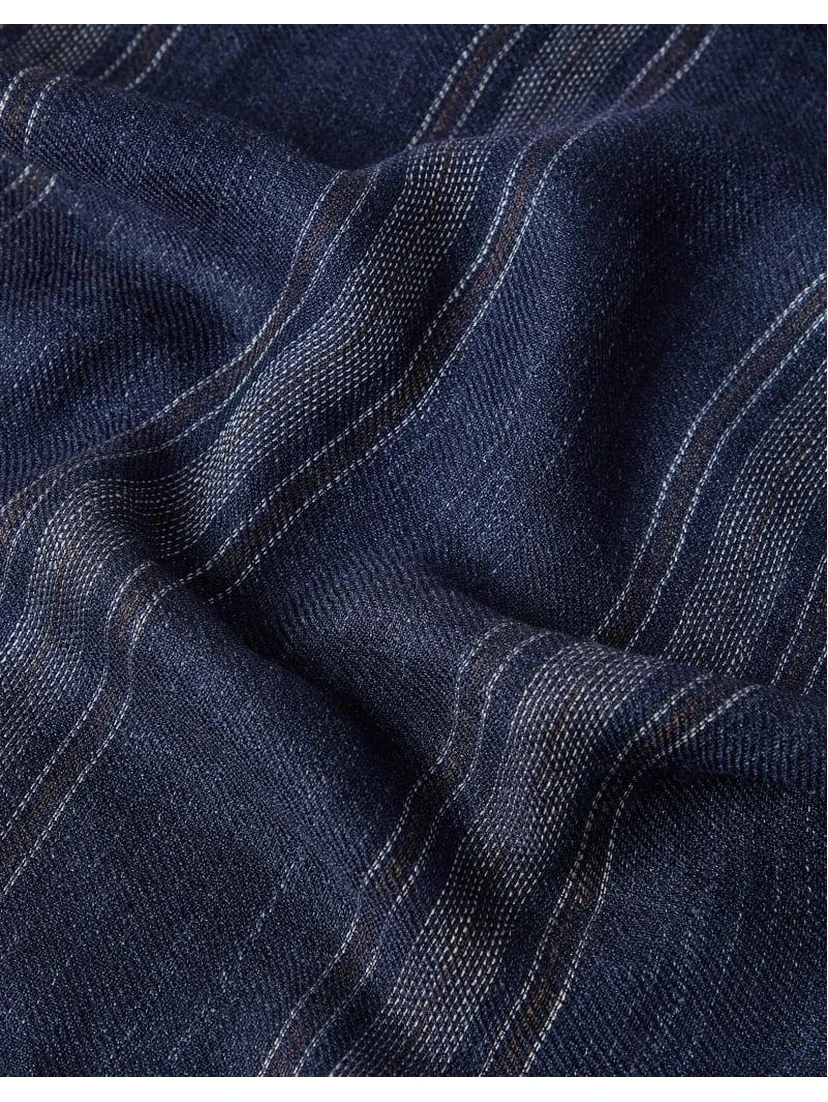 Blue Silk Scarf
