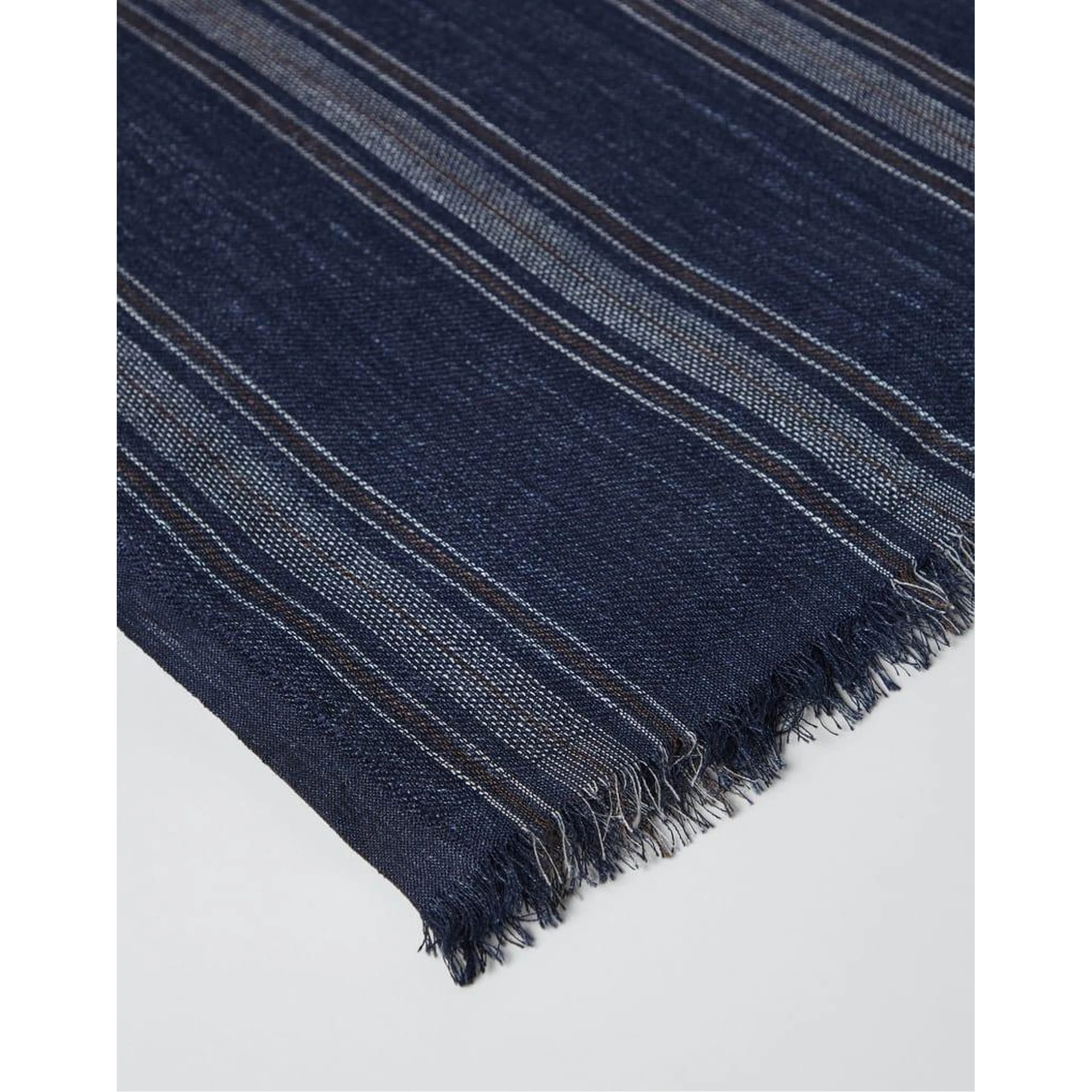 Blue Silk Scarf