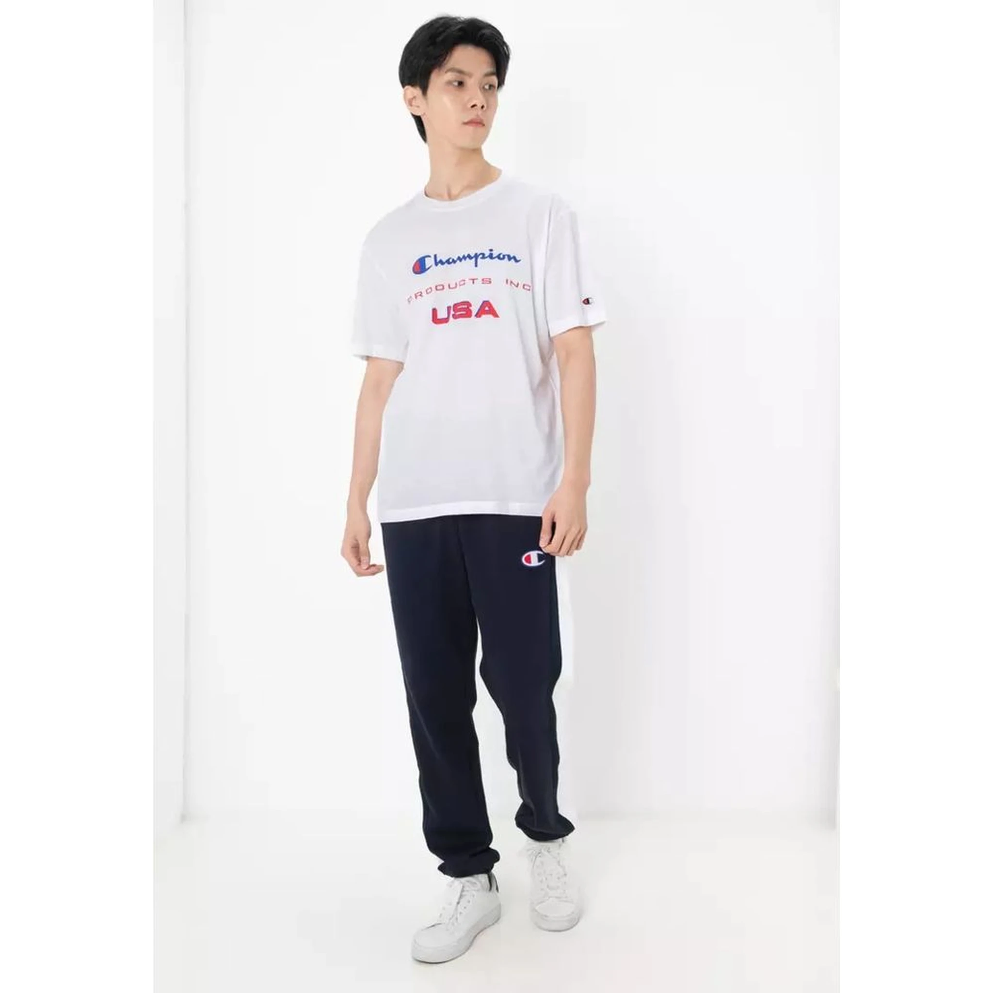 Blue Cotton T-Shirt