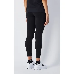 Burgundy Cotton Leggings