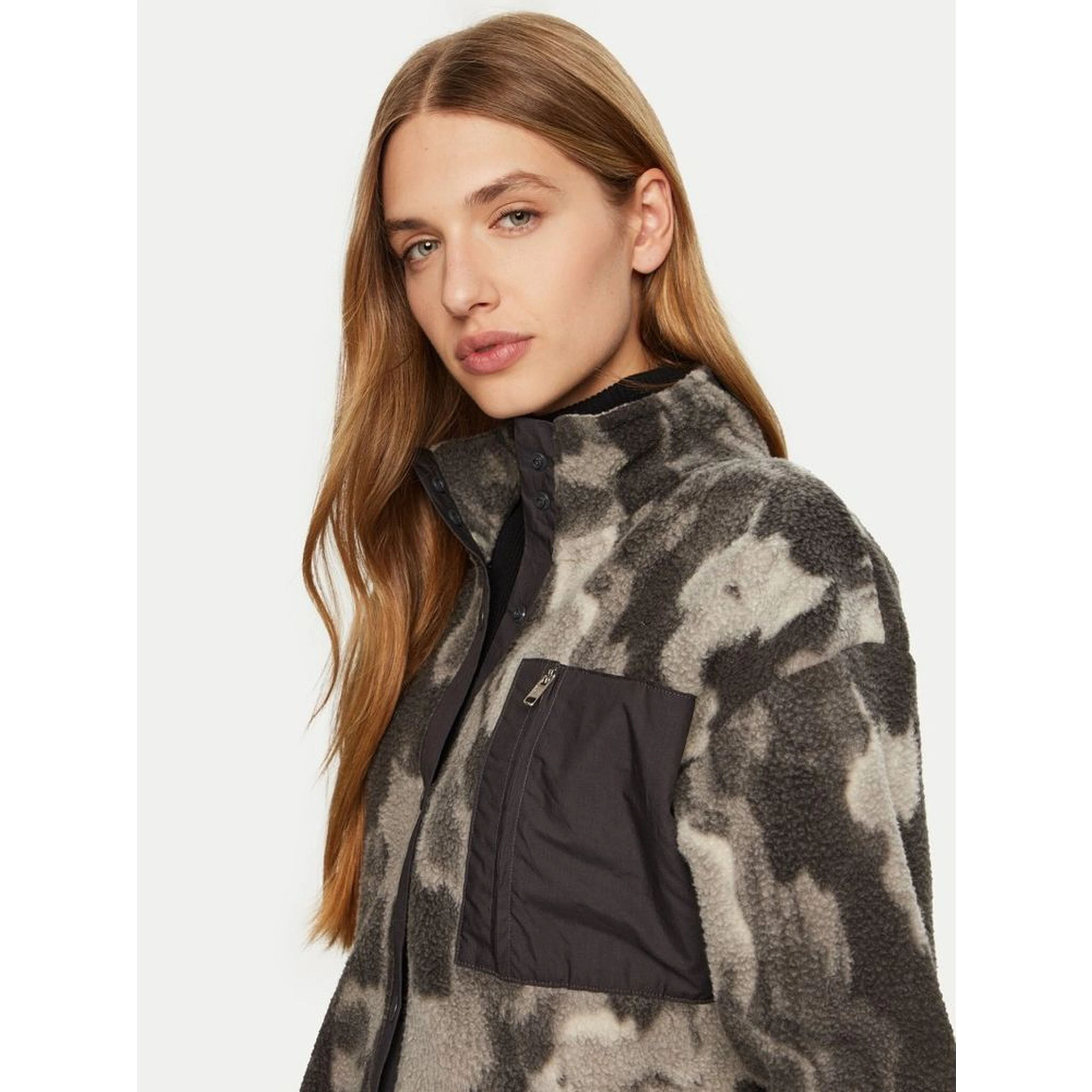 Beige Polyester Jacket