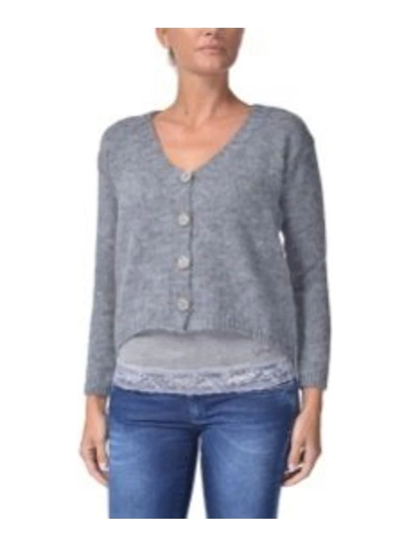 Black Marabou Cardigan