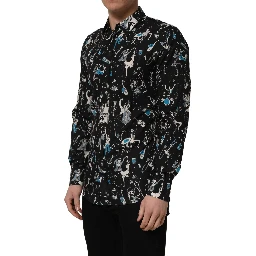 Black Jazz Club Cotton GOLD Fit Dress Shirt