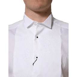 White Cotton MARTINI Sleeveless Men Dress Shirt