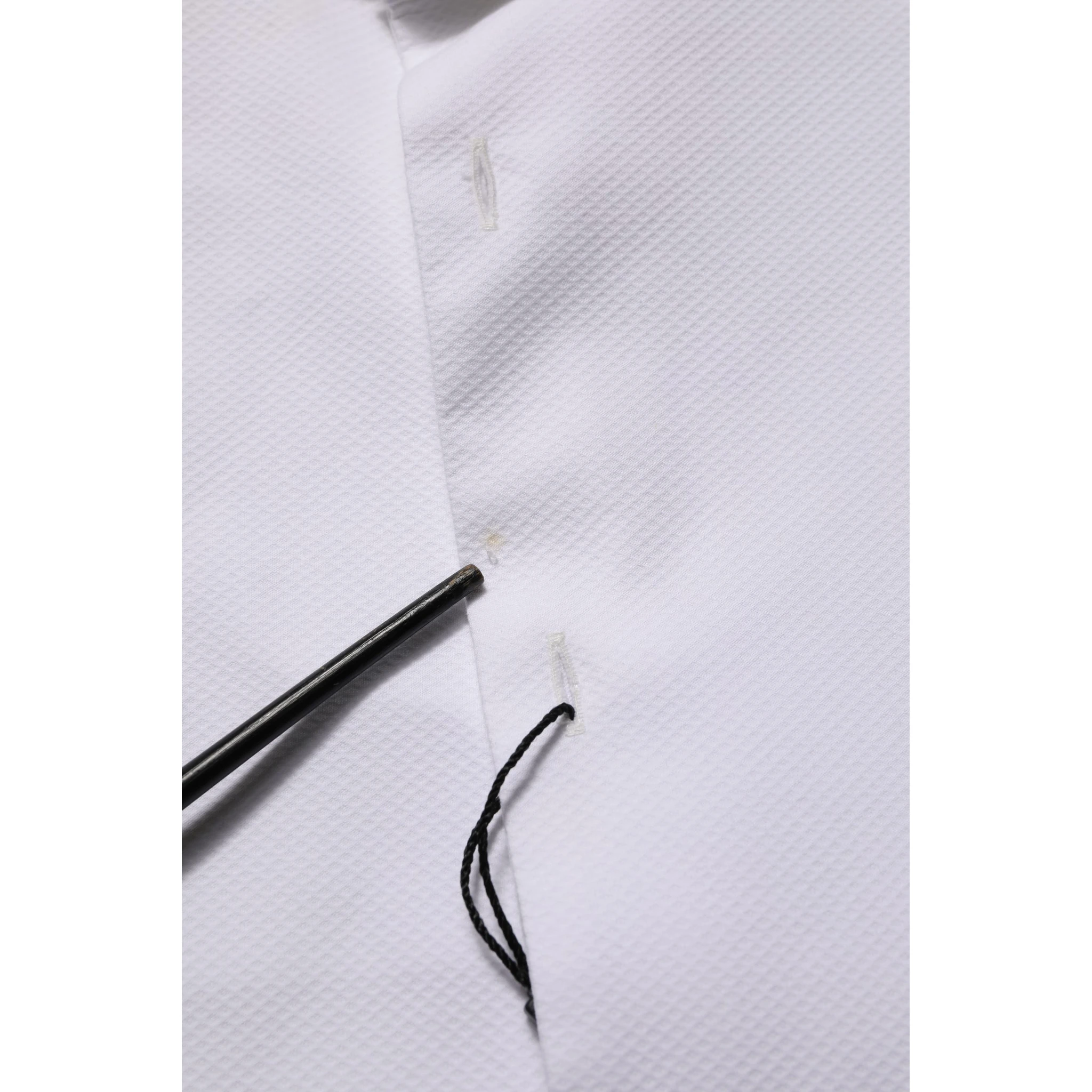 White Cotton MARTINI Sleeveless Men Dress Shirt