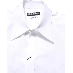 White MARTINI Long Sleeves Men Dress Shirt