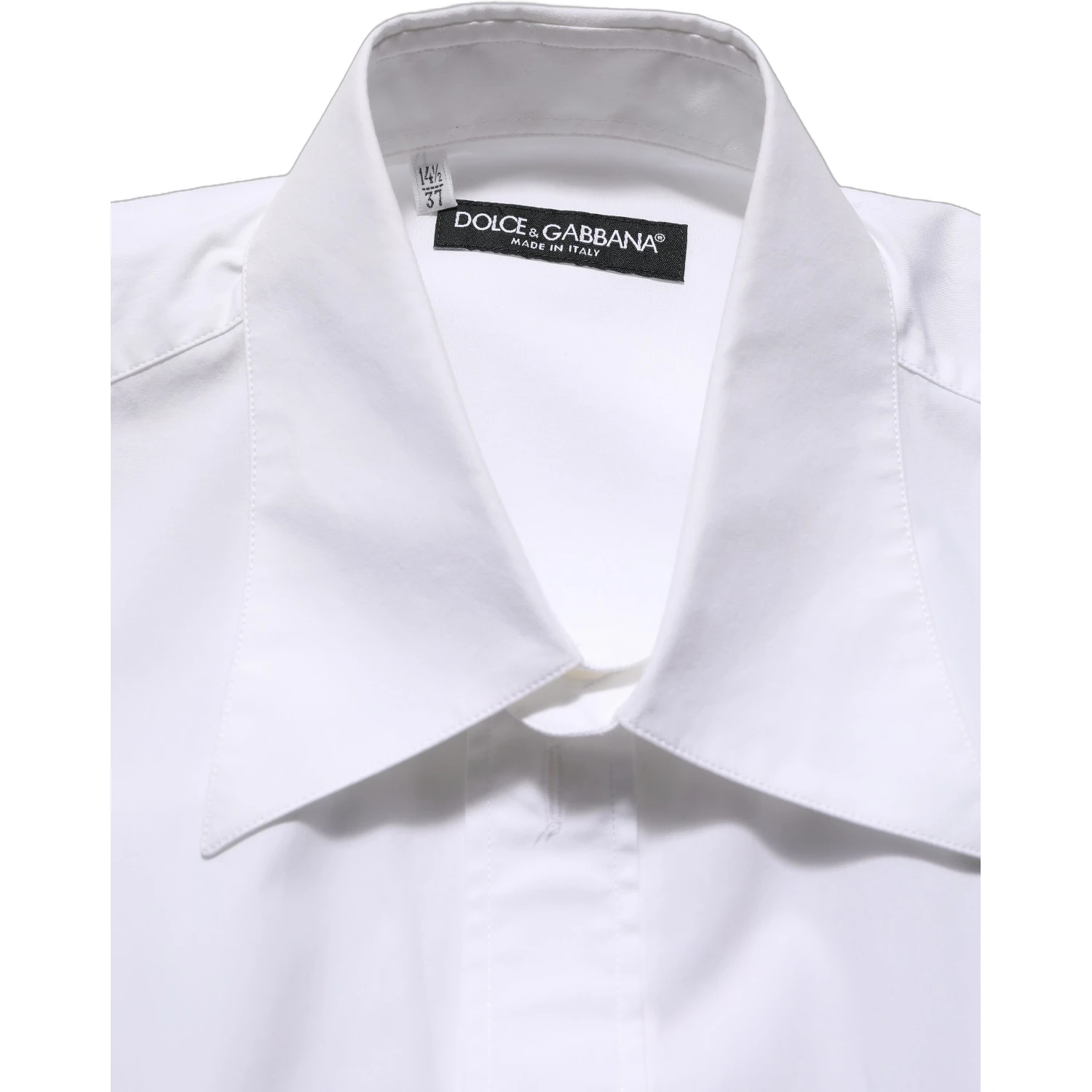 White Cotton Sleeveless Formal Dress Shirt