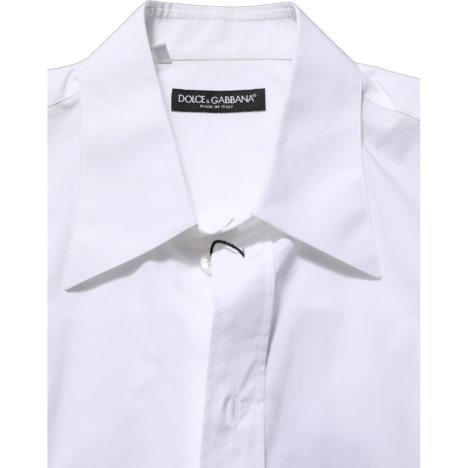 White Cotton Sleeveless Formal Dress Shirt