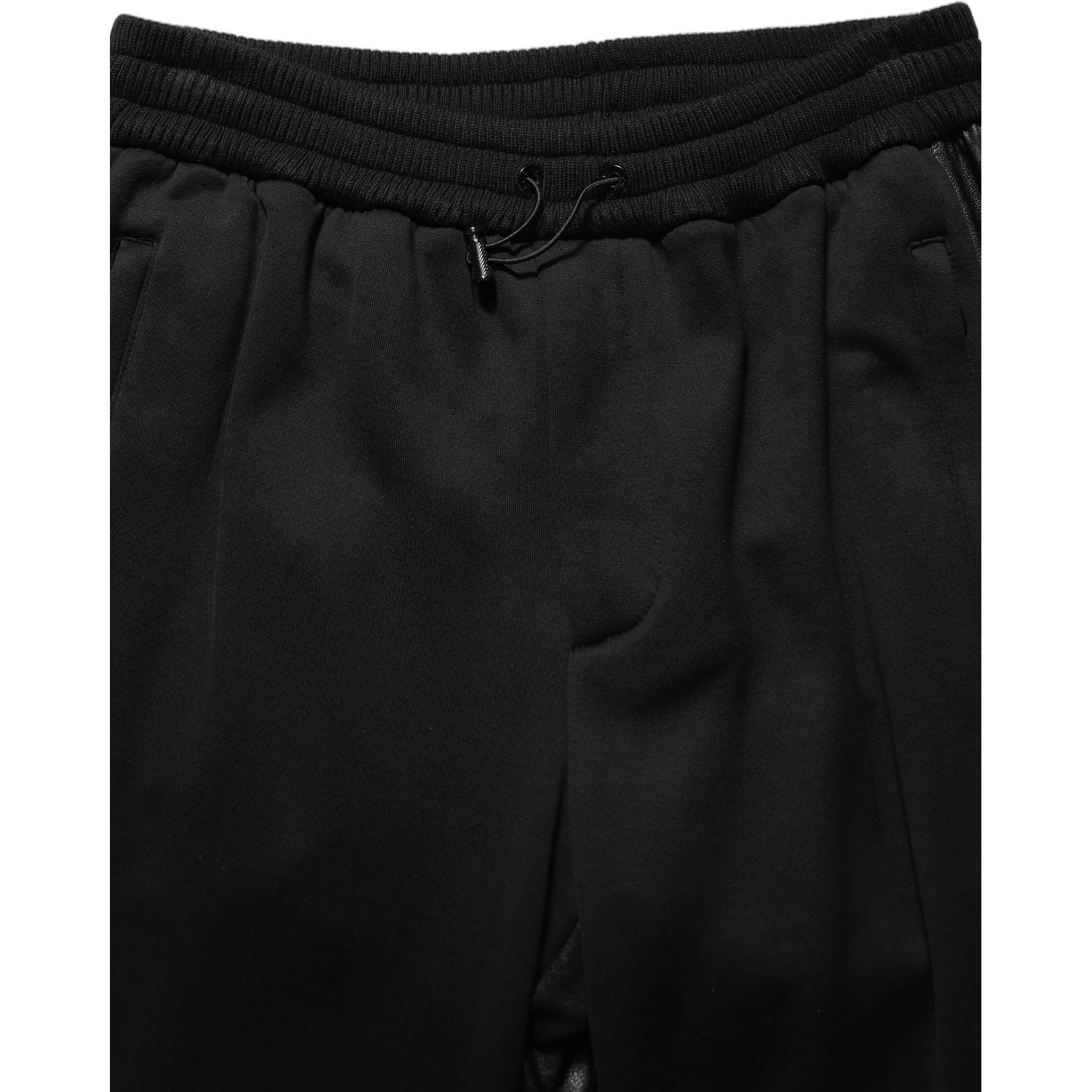 Black Mid Waist Cargo Jogger Sweatpants Pants
