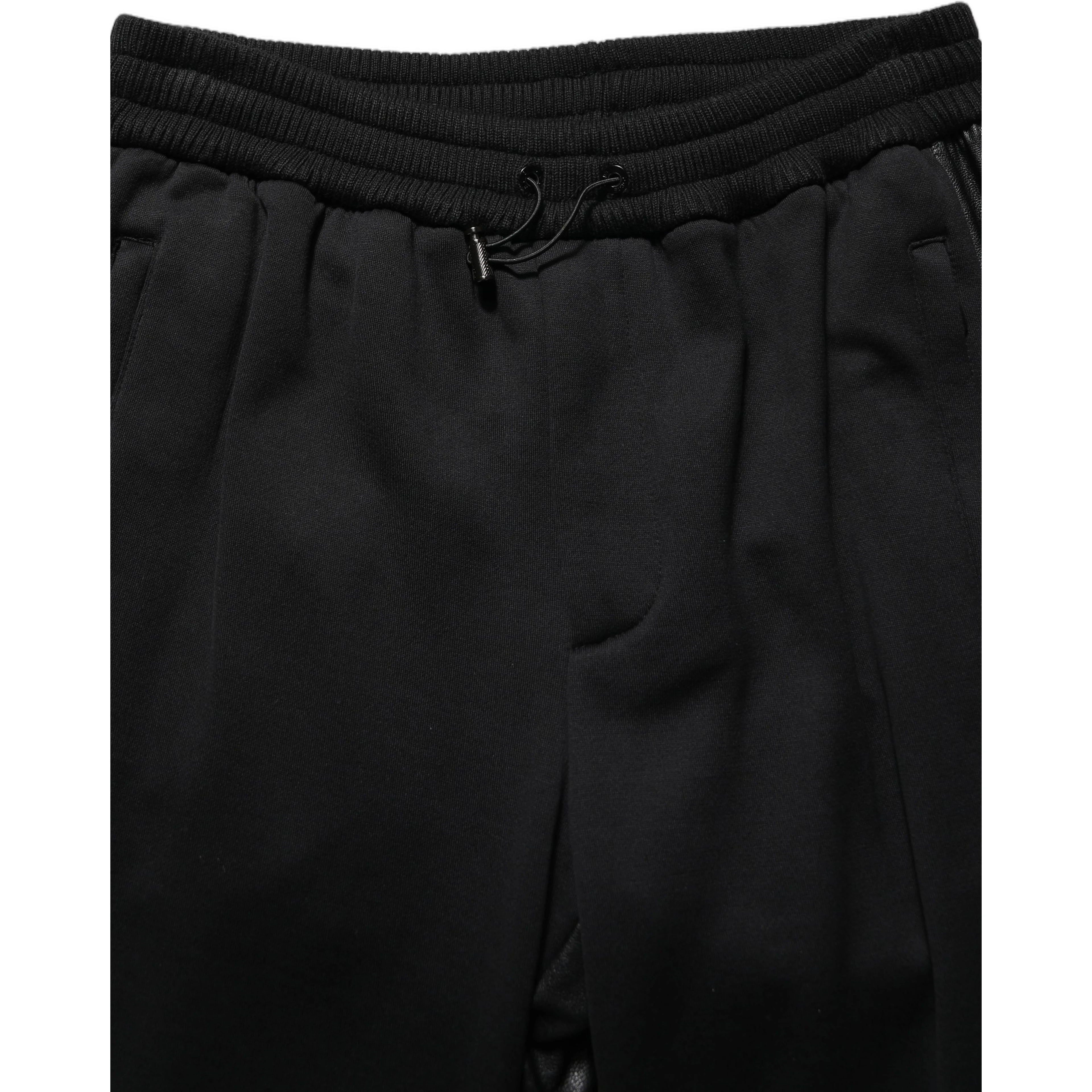 Black Mid Waist Cargo Jogger Sweatpants Pants