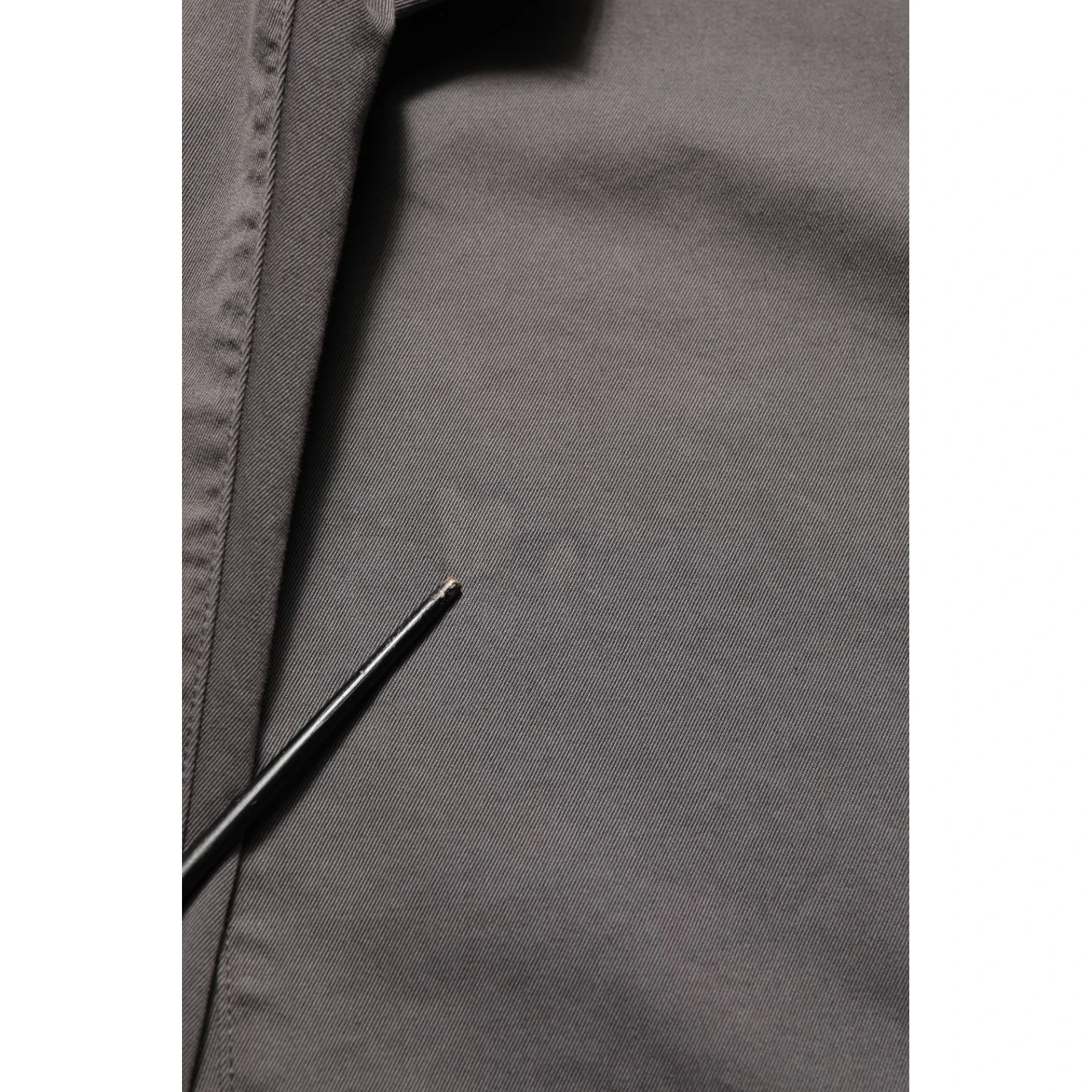 Dark Gray MidWaist Straight Men Trouser Pants