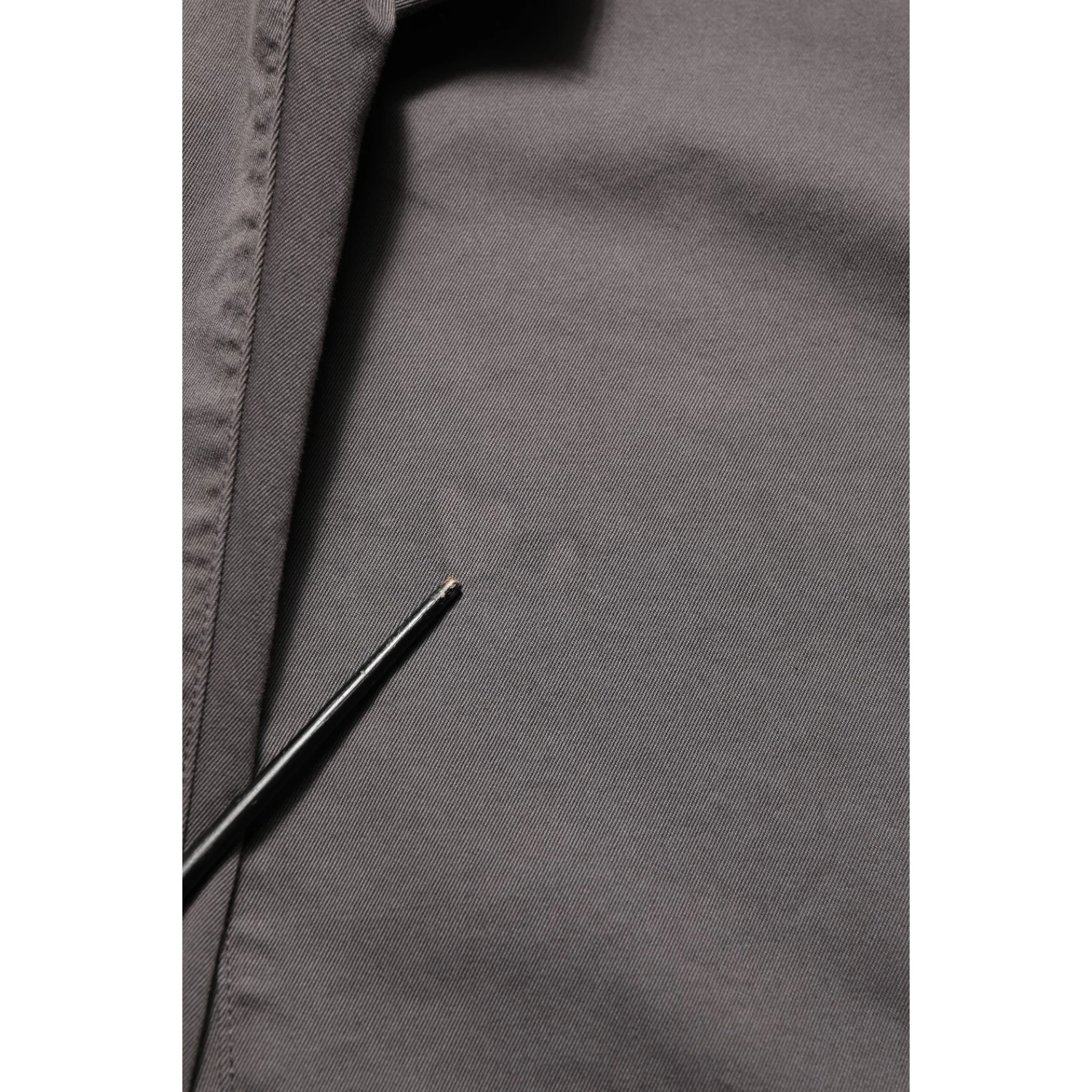 Dark Gray MidWaist Straight Men Trouser Pants