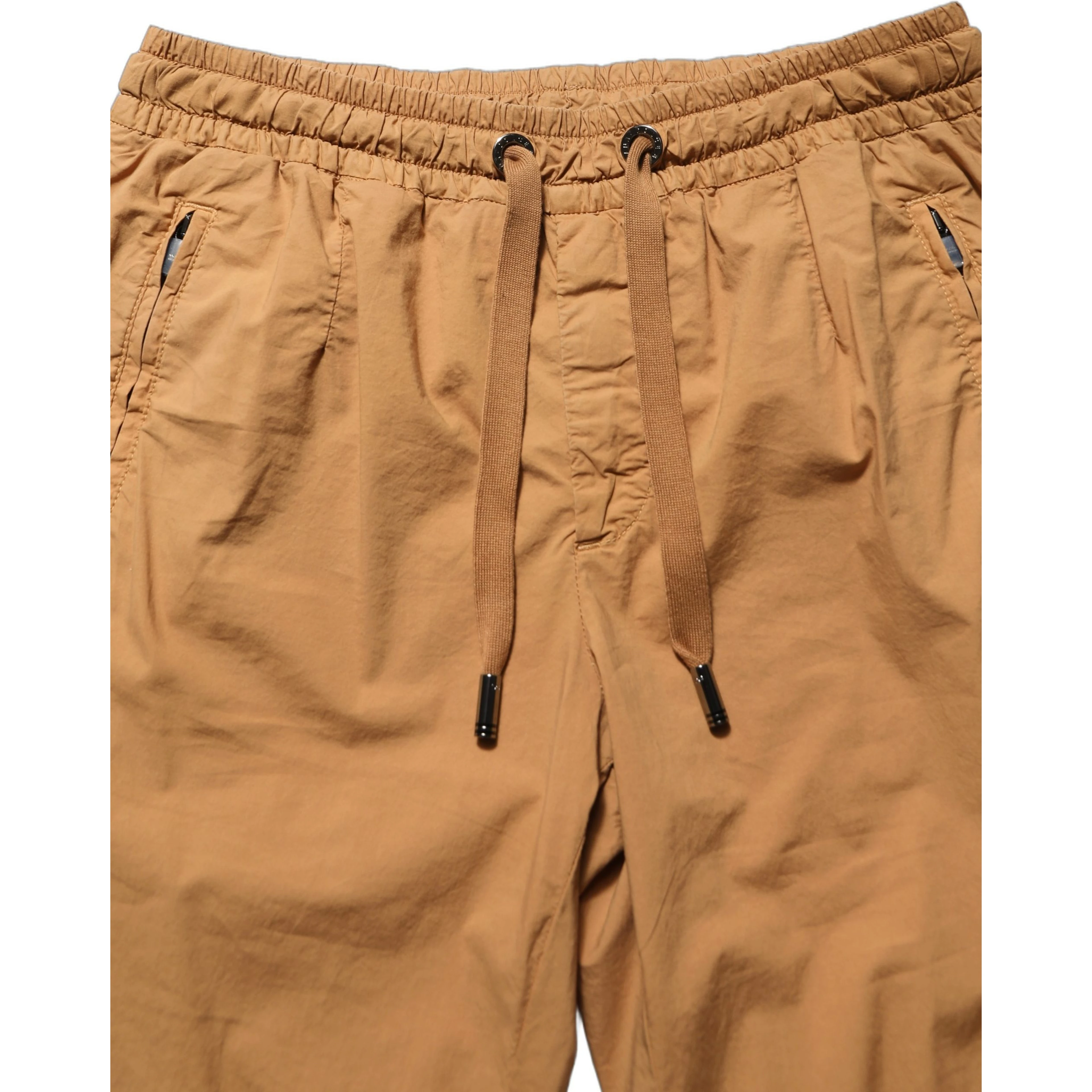 Brown MidWaist Skinny Jogger Sweatpants Pants
