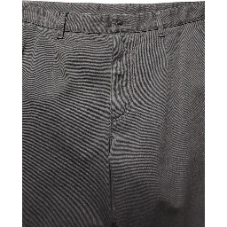 Dark Gray MidWaist Straight Men Trouser Pants