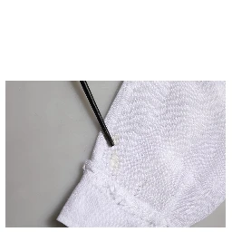 White Linen Logo Long Sleeves Casual Shirt