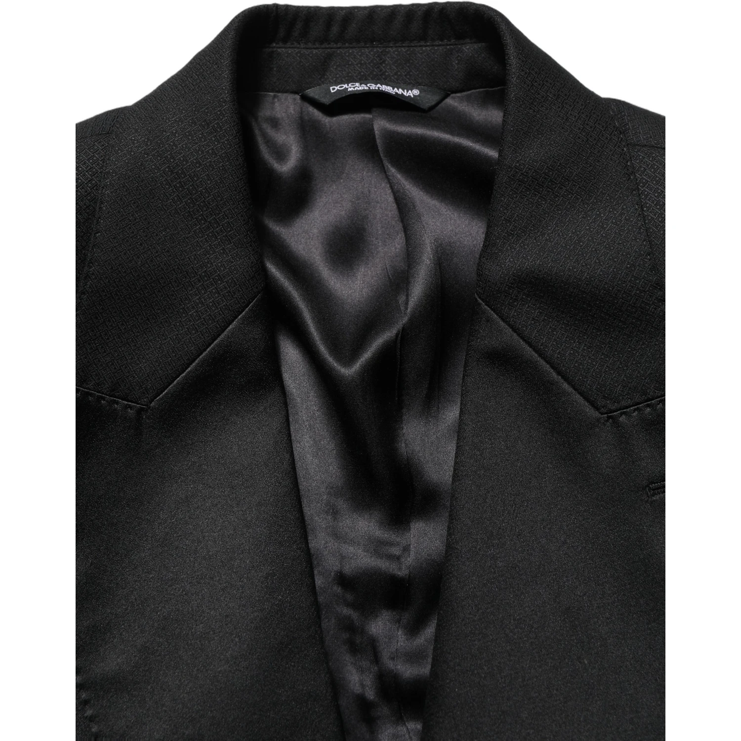 Black Wool Slim Fit Formal 2 Piece Men Suit