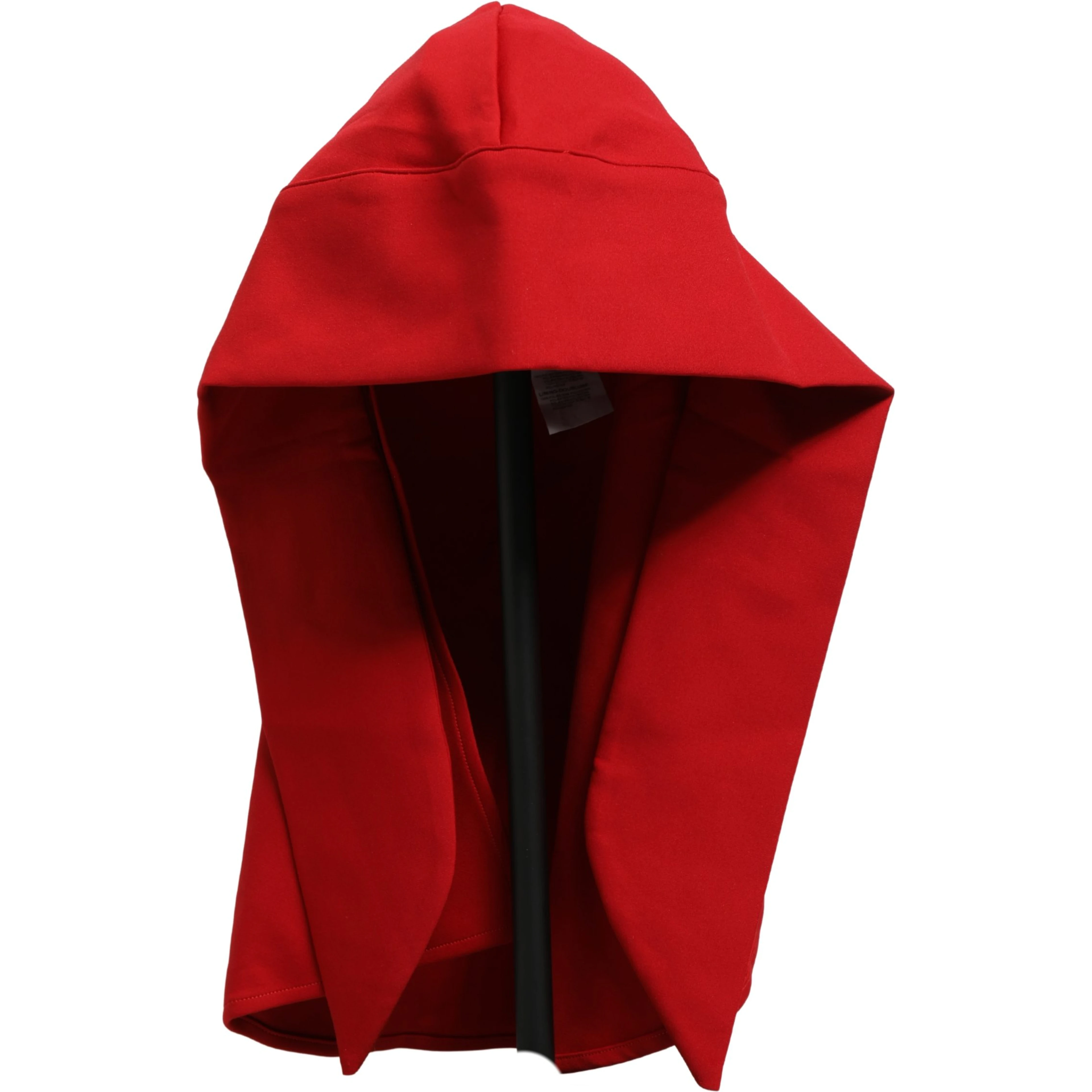 Women Red Polyester Whole Head Wrap Capello Hat