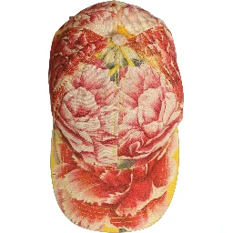 Men Multicolor Cotton Floral Baseball Capello Hat