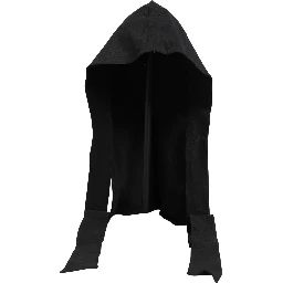 Men Black Cotton Whole Head Fisherman Capello Hat