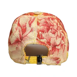 Men Multicolor Cotton Floral Baseball Capello Hat