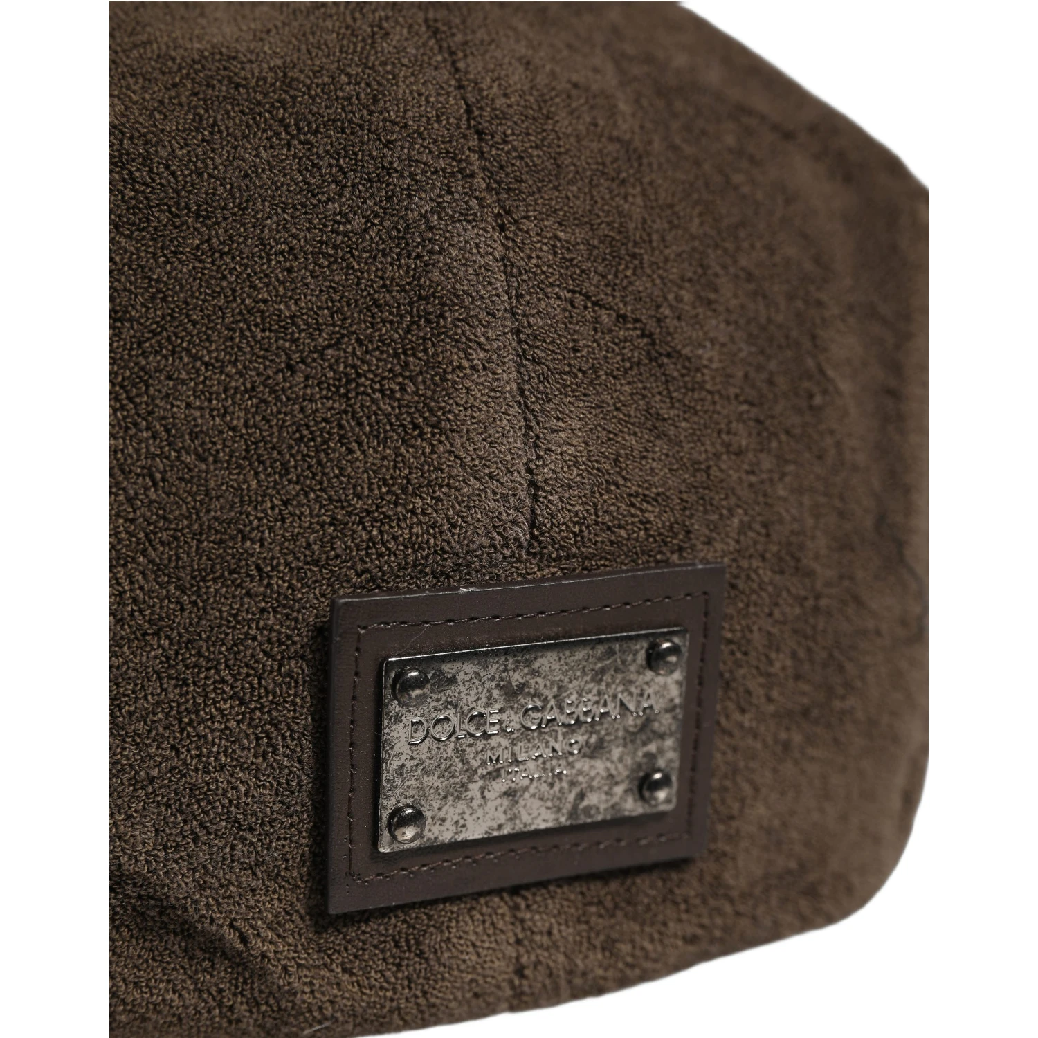 Men Brown Cotton Newsboy Cloth Capello Hat