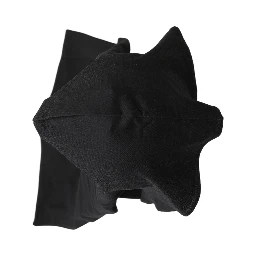 Men Black Cotton Whole Head Fisherman Capello Hat