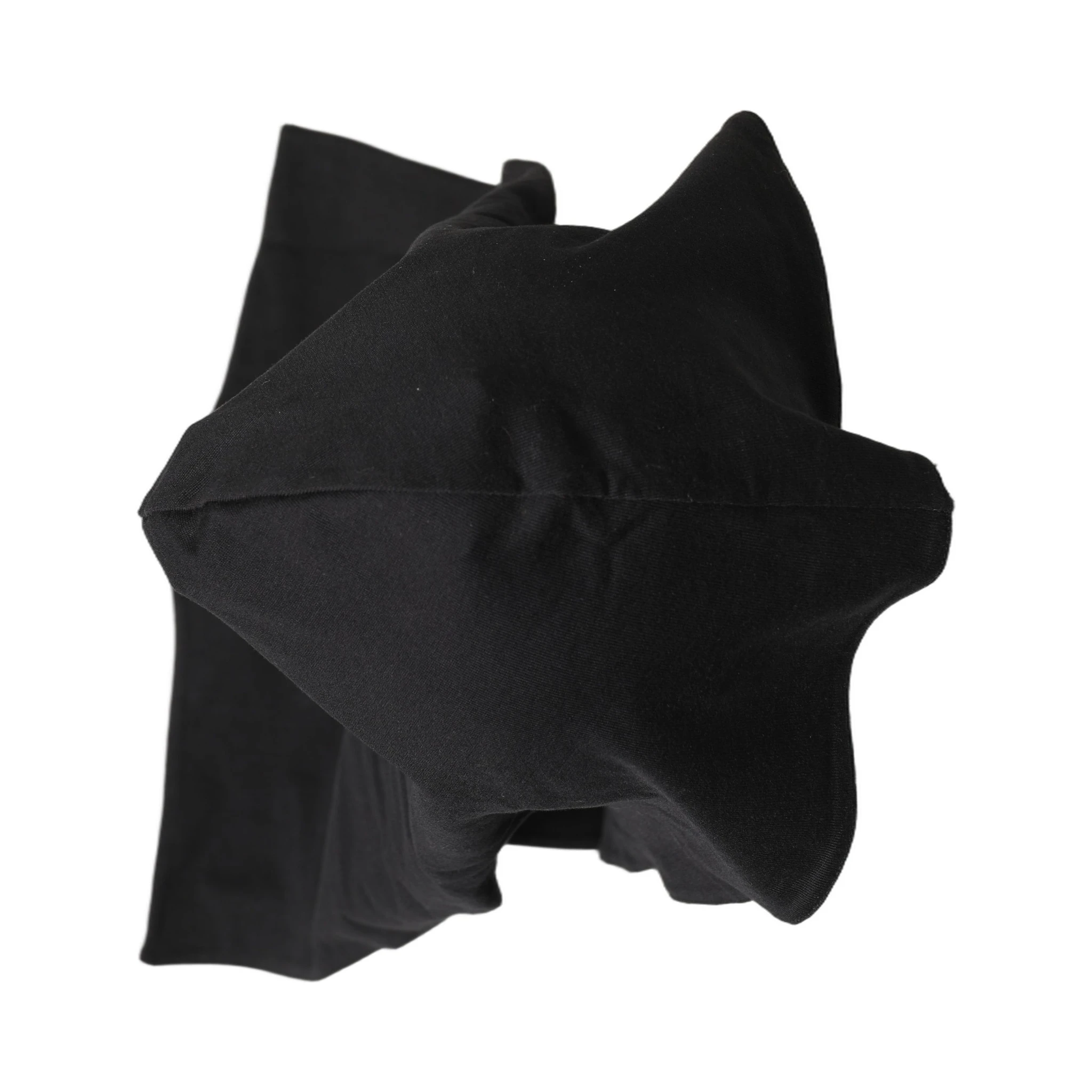 Men Black Cotton Whole Head Fisherman Capello Hat