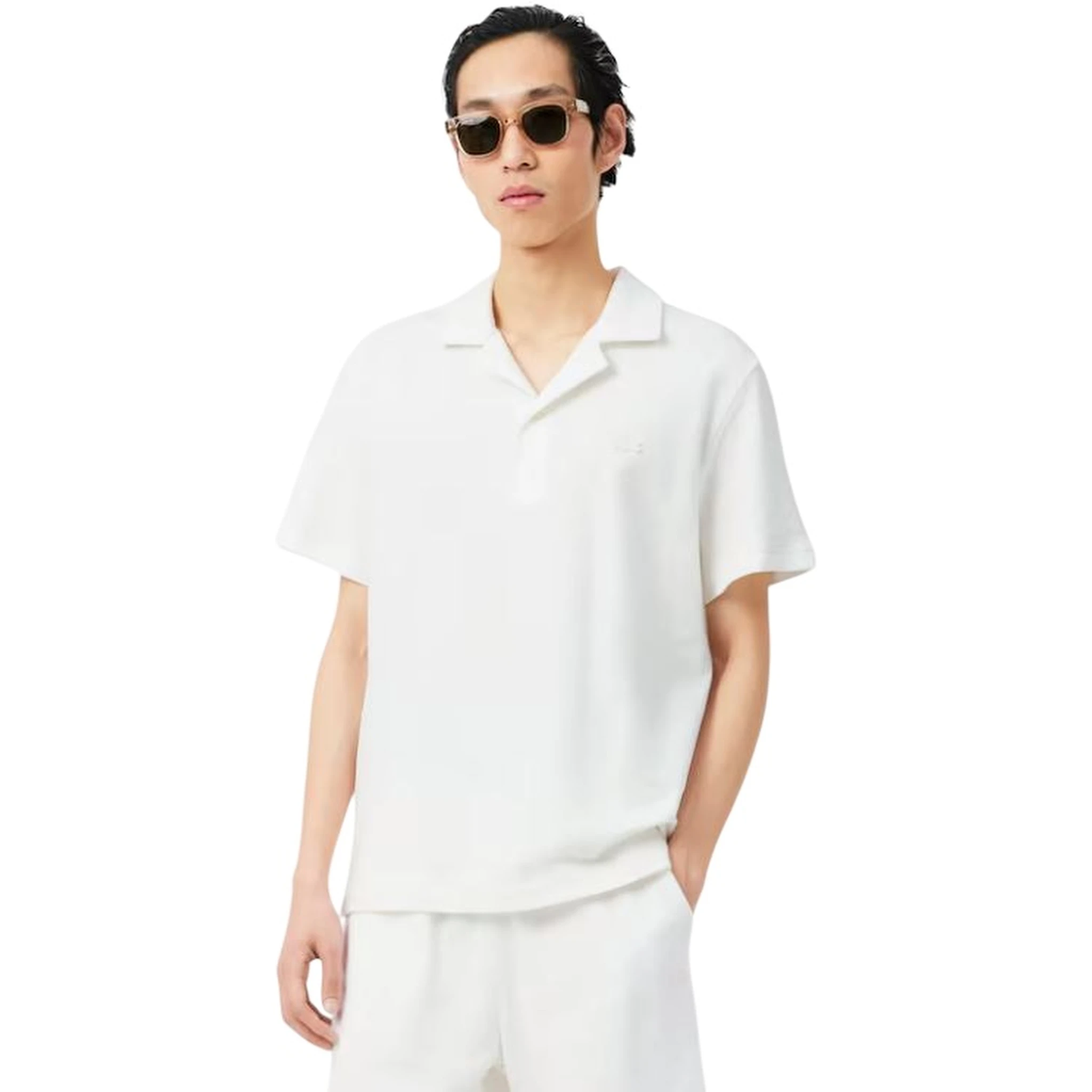 Lacoste T-shirts and Polos White
