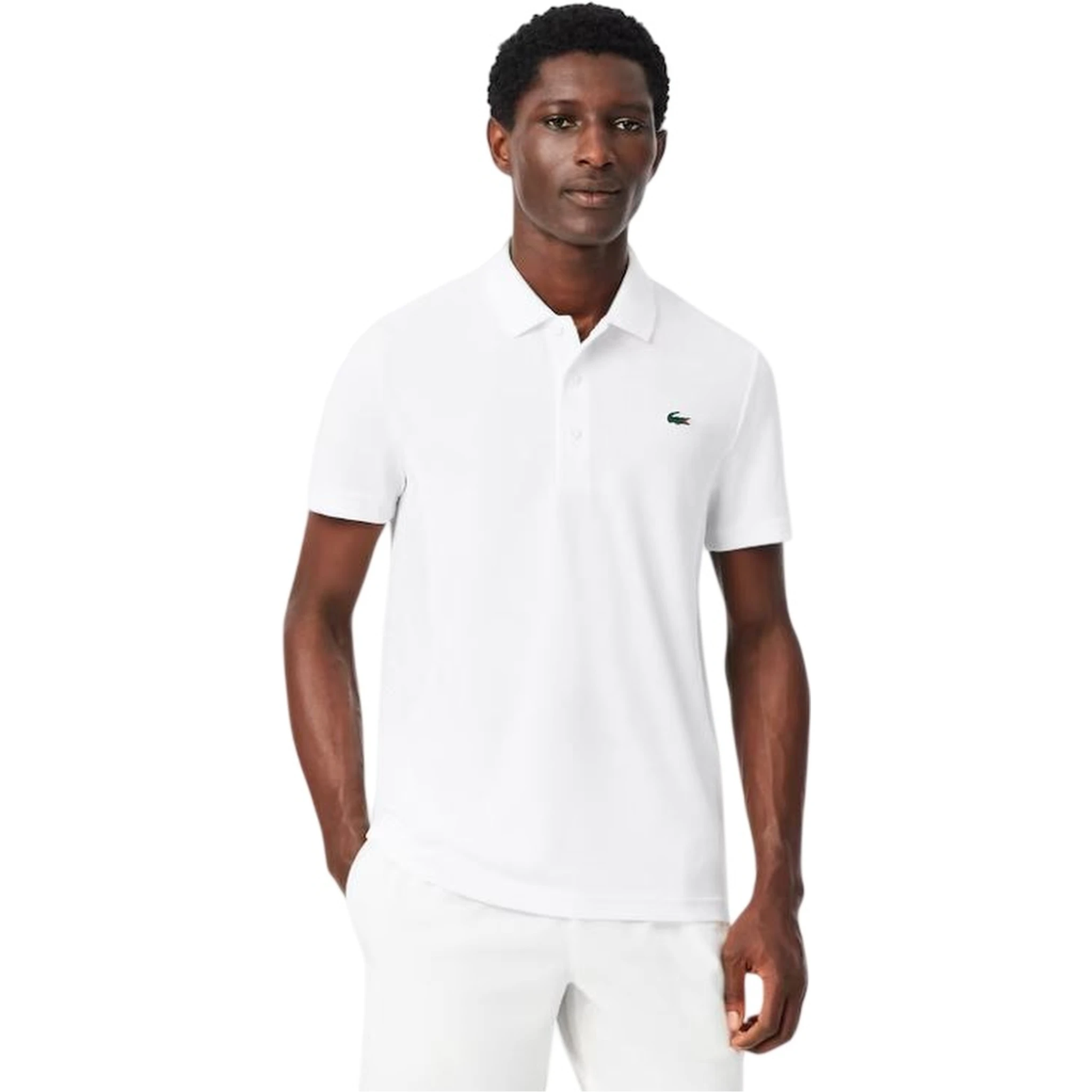 Lacoste T-shirts and Polos White