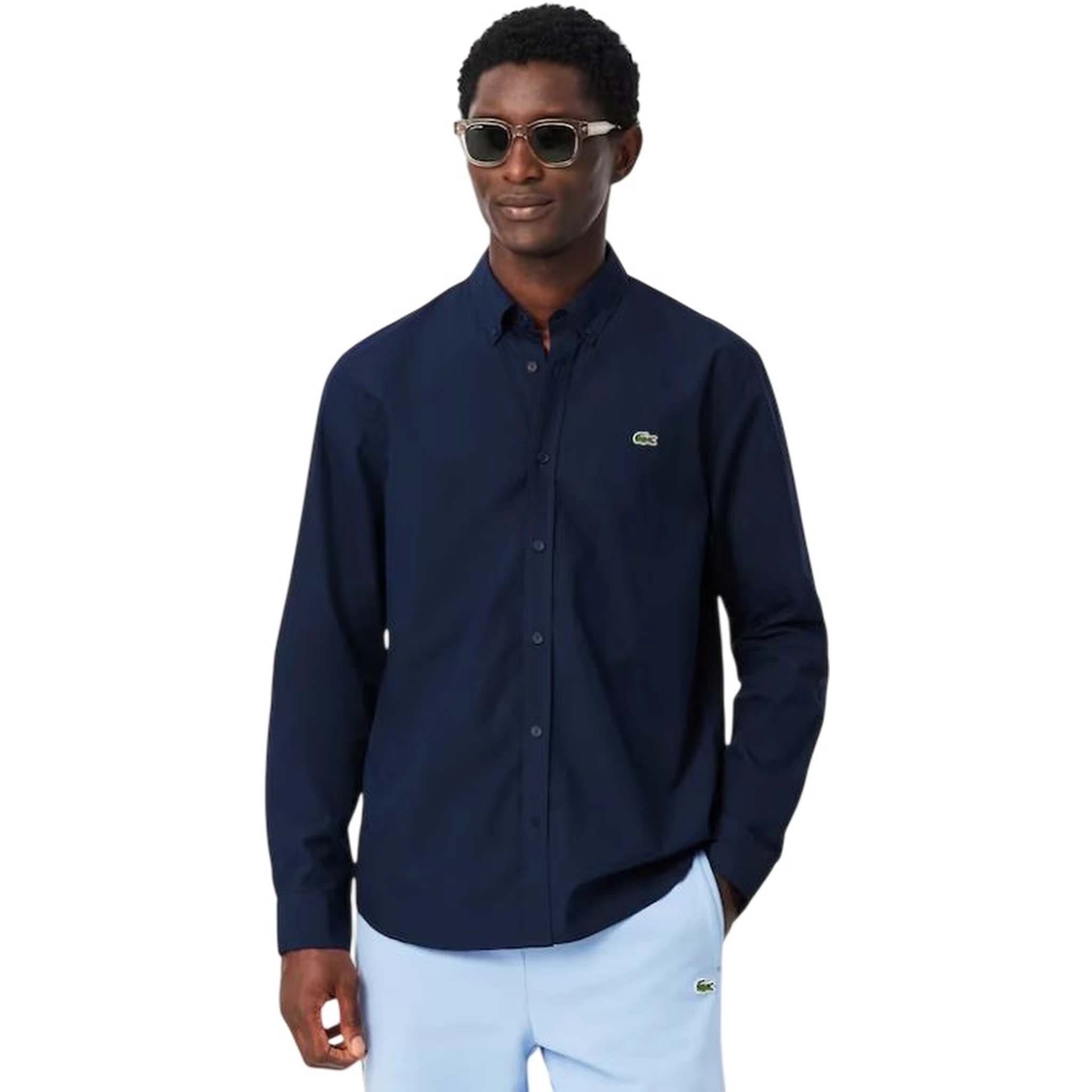 Lacoste T-shirts and Polos Blue