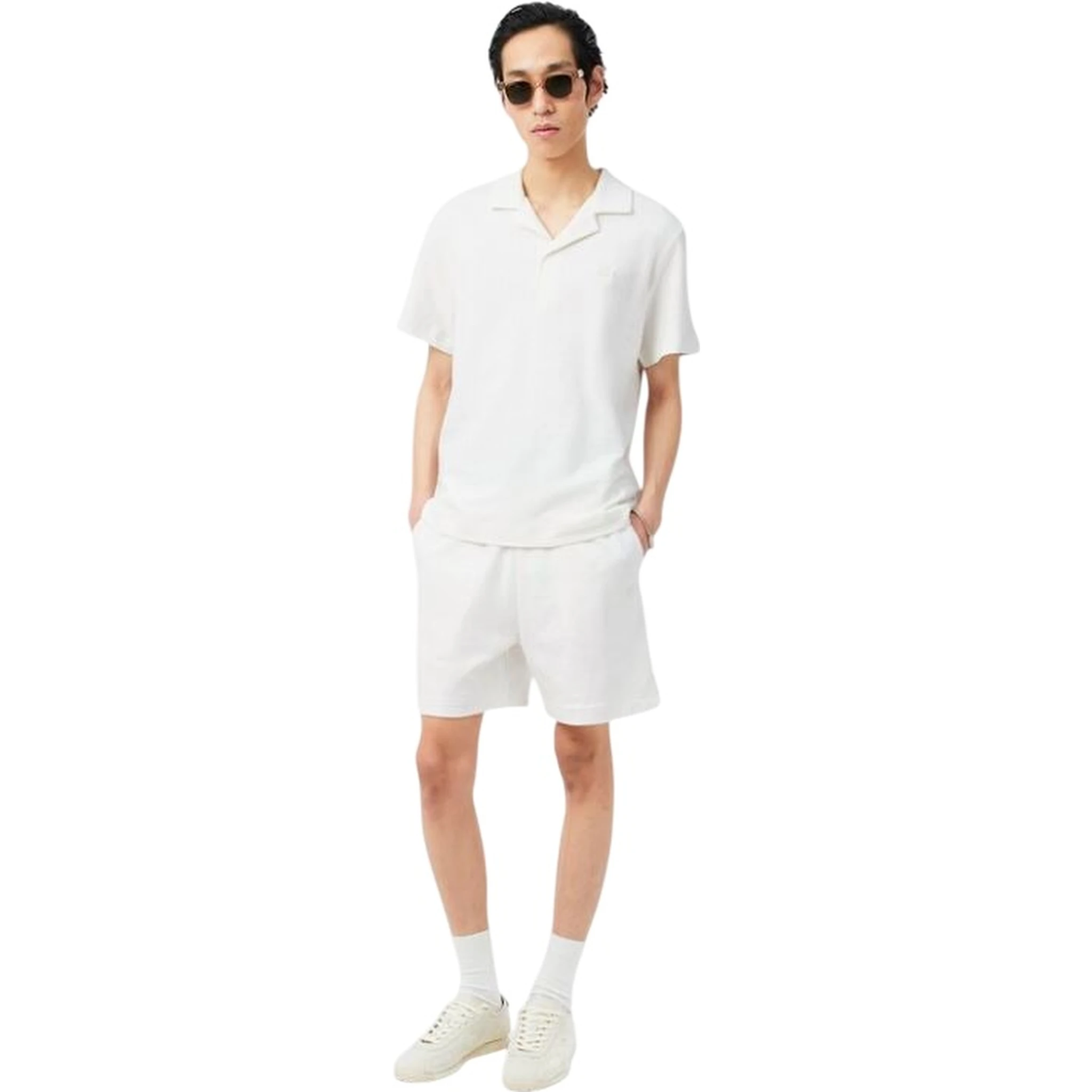 Lacoste T-shirts and Polos White