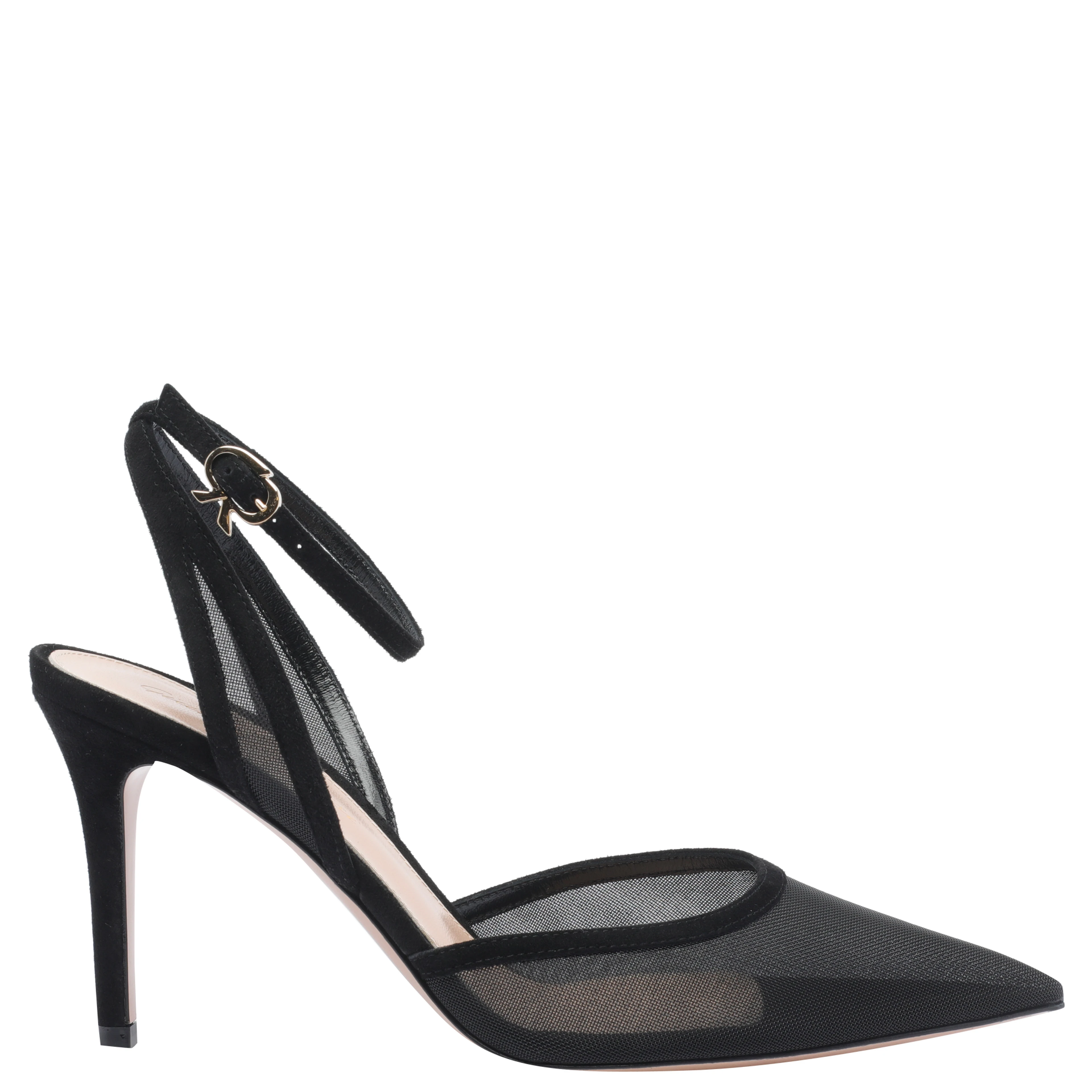 Gianvito Rossi With Heel Black
