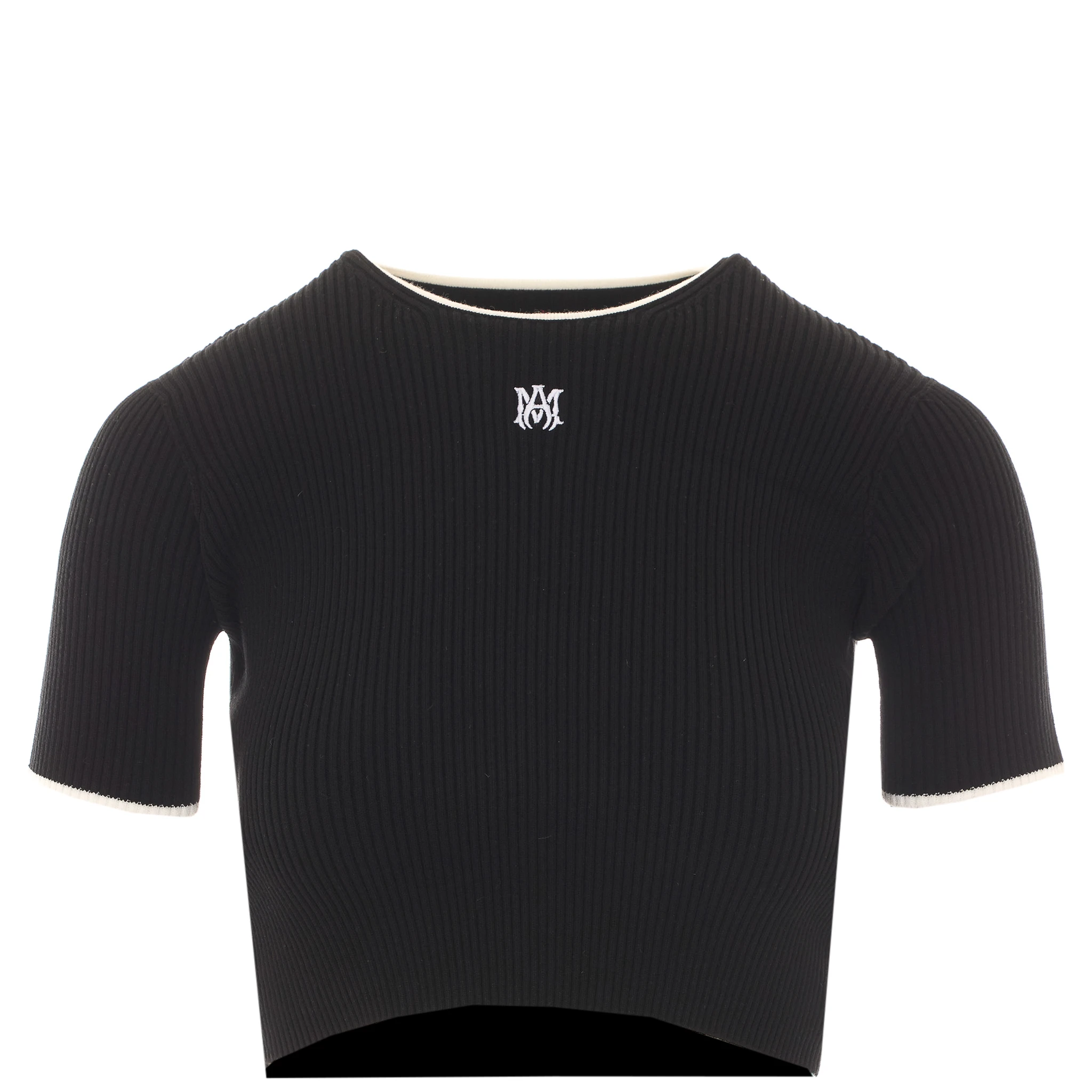 Amiri  T-shirts and Polos Black