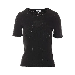 GANNI T-shirts and Polos Black