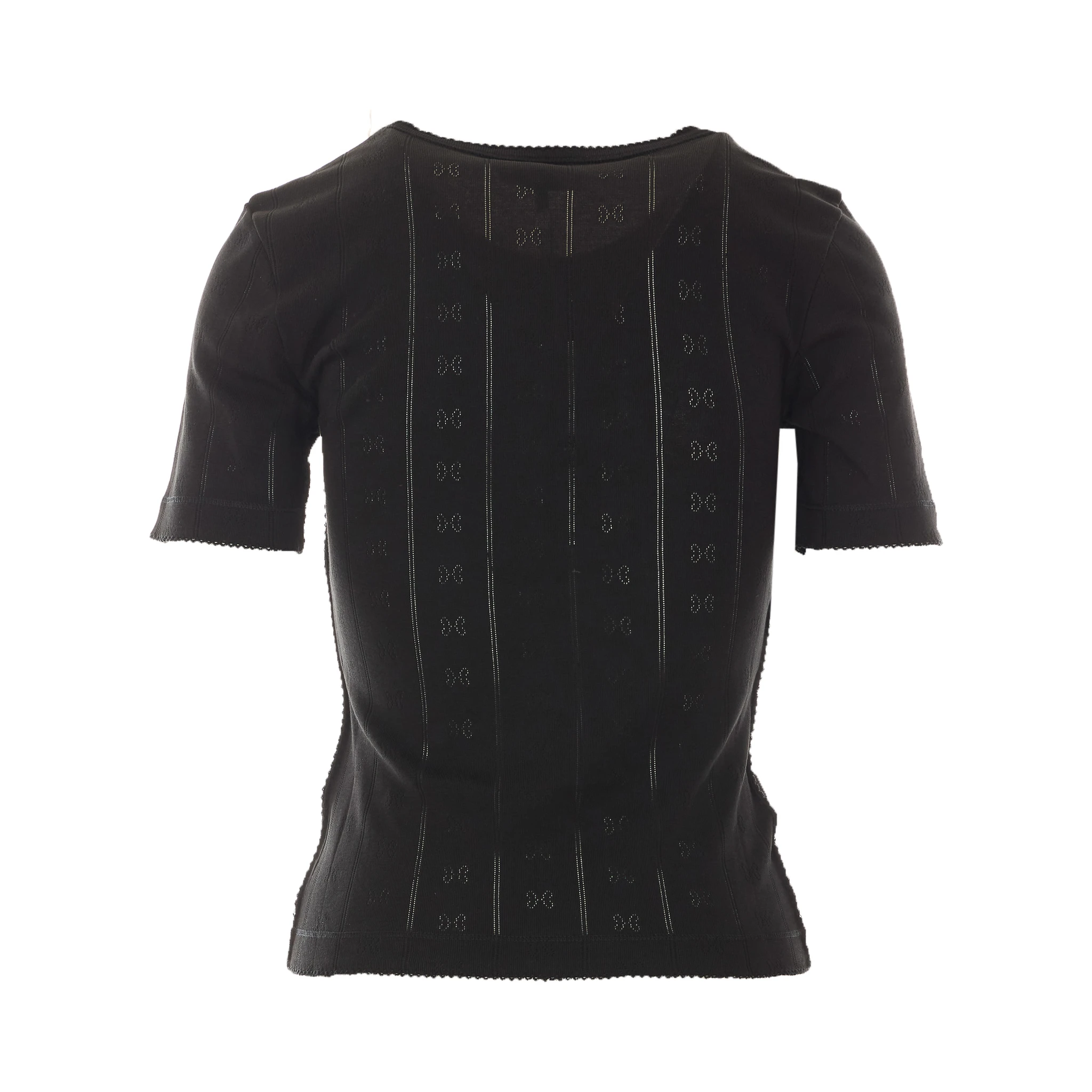 GANNI T-shirts and Polos Black