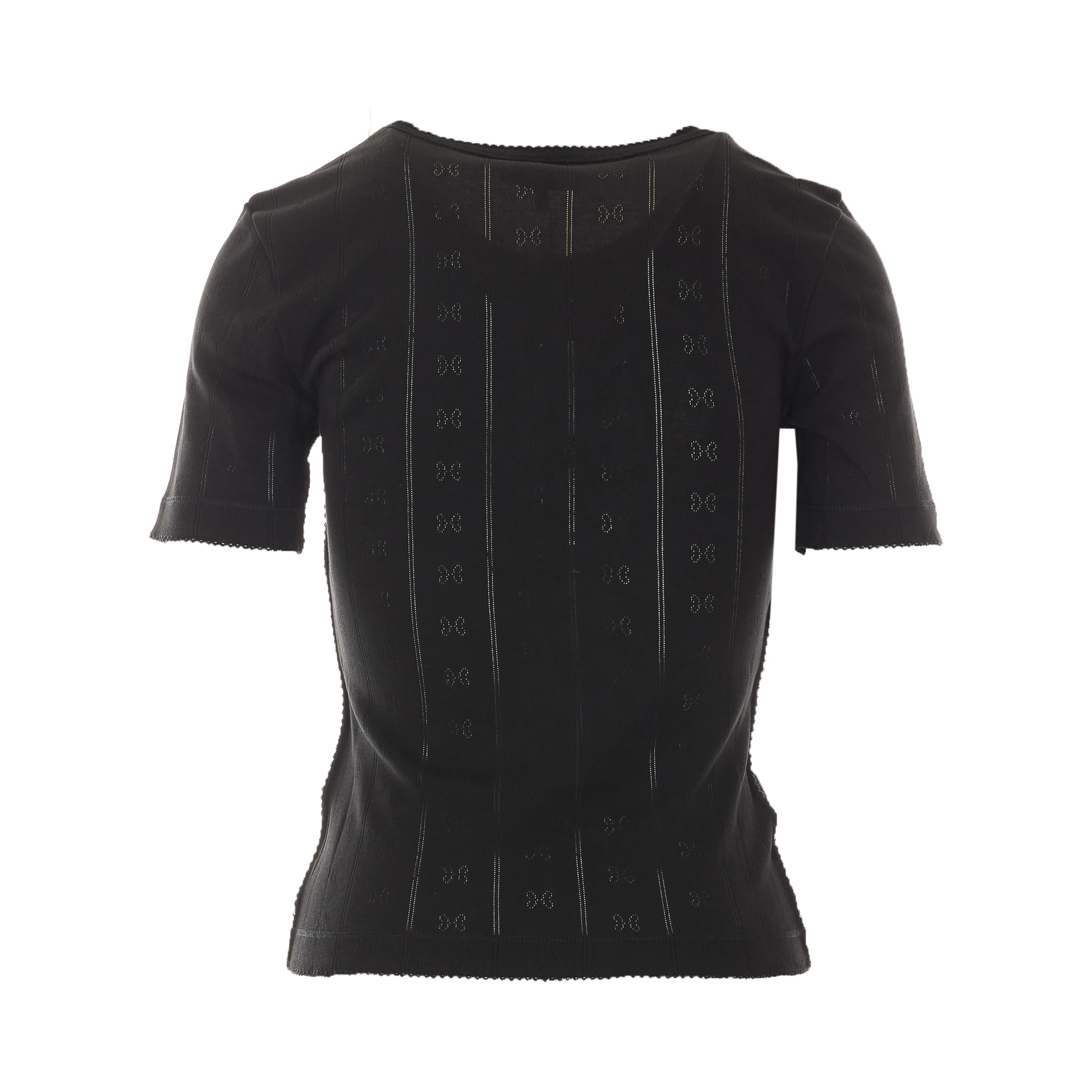 GANNI T-shirts and Polos Black