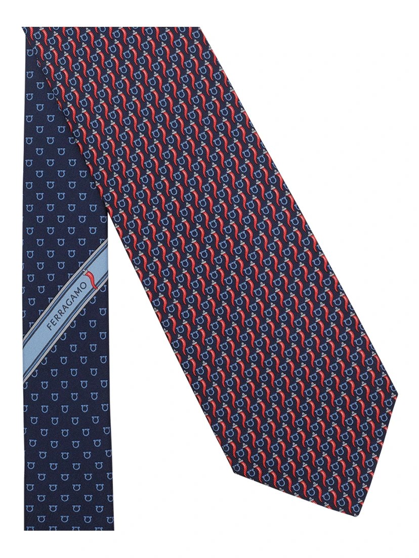 Ferragamo Ties Blue