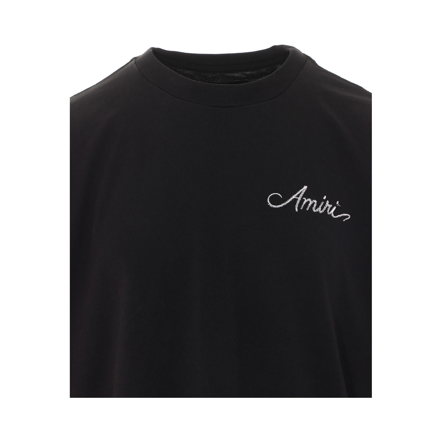 Amiri  T-shirts and Polos Black