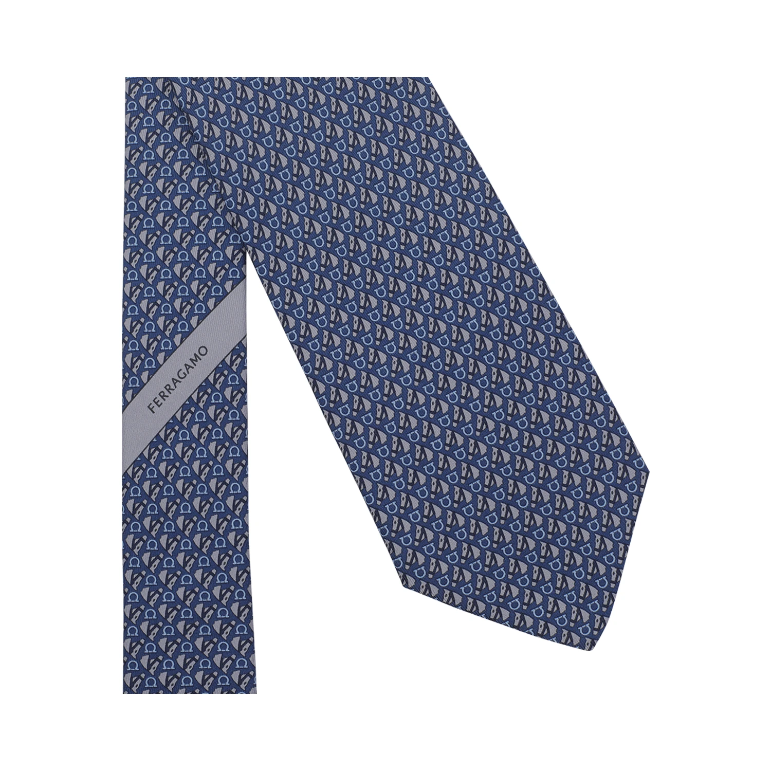 Ferragamo Ties Blue