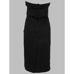 ABITO MIDI CON DRAPPEGGIO