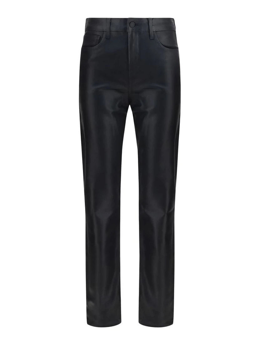 Black Leather Pants