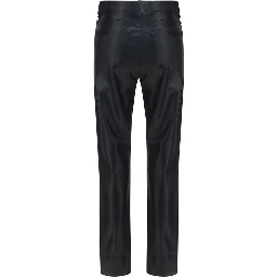Black Leather Pants