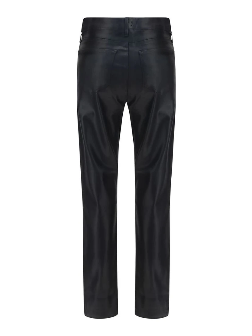 Black Leather Pants