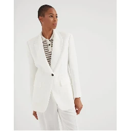 Natural Viscose Blazer