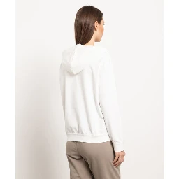 Beige Cotton Sweatshirt