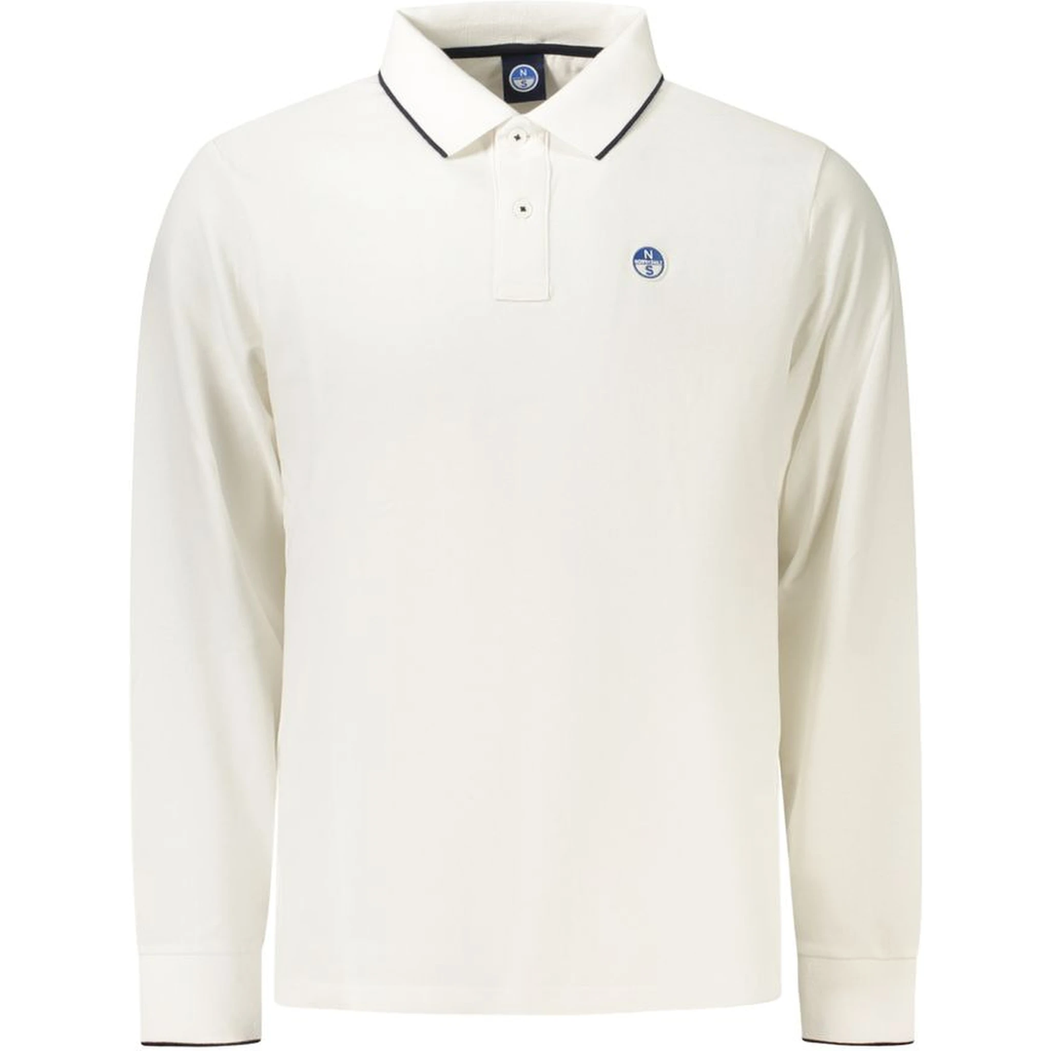 White Cotton Men's Polo