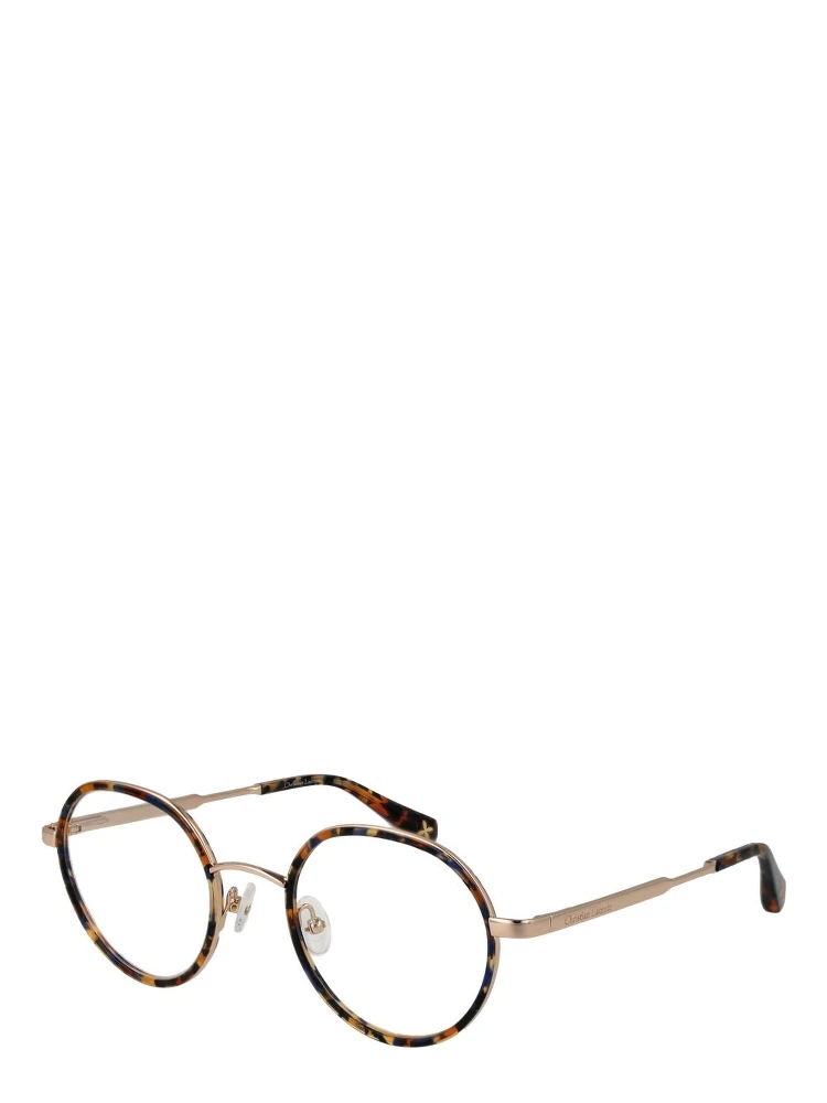 Gold Metal & Plastic Glasses (Frames)